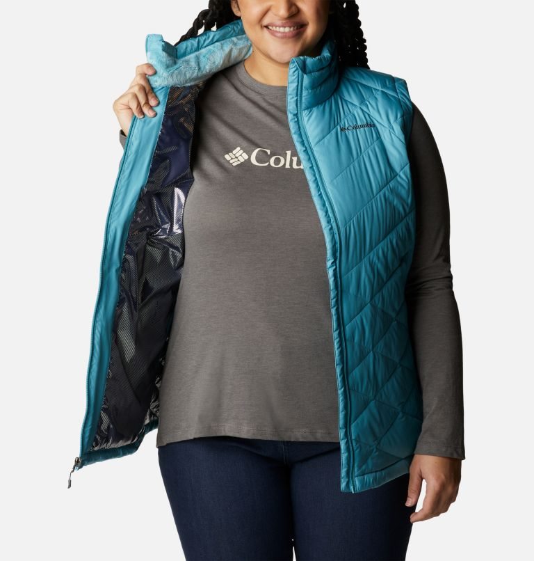 Vesta Columbia Heavenly Dama Turcoaz | Plus Size SF1QA9M8S